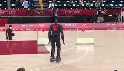 basketball player robot, Tokyo Olympics 2020