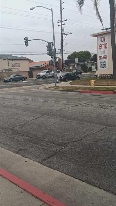 Bro is just dancing on street