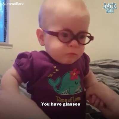 Adorable Babies Get Their First Pair Of Glasses