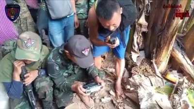 Anti-Junta Forces attacks on Myanmar Army troops at the Three Pagoda Pass, Kayin State. Near the border with Thailand