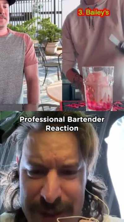 Holiday Cocktail Bartender-Reaction-Ception