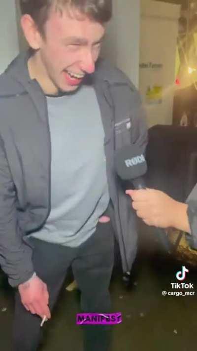 Absolutely love his laugh XD, Credit to @cargo_mcr on tiktok