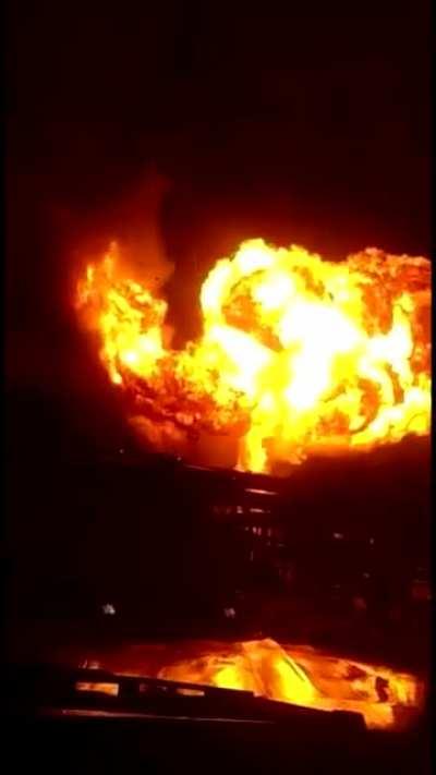 explosion in Ukhta (Russia) 09.01.20