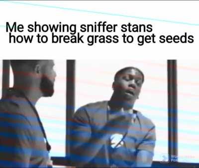 Some mfs can't break grass💀