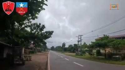  (Reuploaded with right video) Yephyu People's Defense Force and Dawei National Liberation Army Attack a Myanmar Army truck in Yephyu itself, killing almost all the soldiers and capturing 4 guns. One Soldier Escaped (July 22nd)
