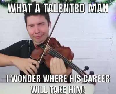 What a talented man.