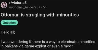 minorities