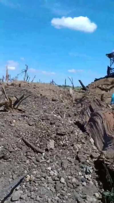 A Russian soldier filmed the consequences of his units' failed assault. The video shows destroyed tanks and infantry fighting vehicles, destroyed positions, and the dead bodies of Russian soldiers who are not being evacuated.