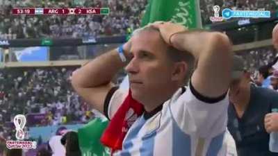 Arabic commentary for the Saudi Arabia goal vs Argentina