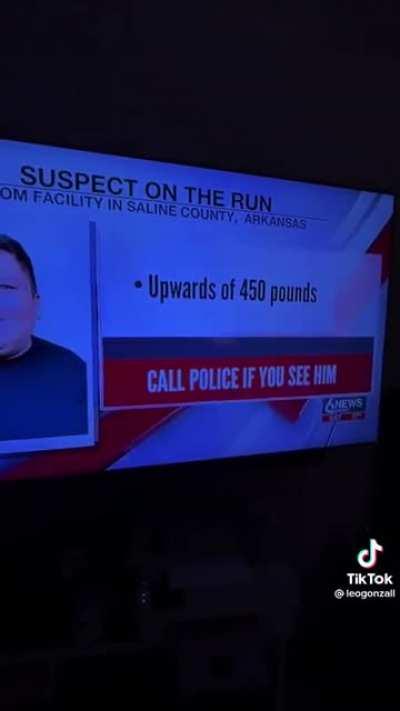 Suspect on the run