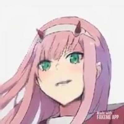 zero two doing the dame da ne