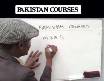 Pakistan educational courses