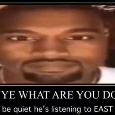 kanye east, bruh 🤨🤨🌚👍🏿