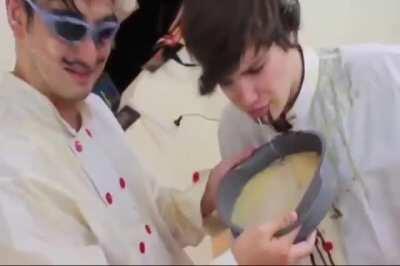 Vomit Cake, but everytime Maxmoefoe pukes it is reversed