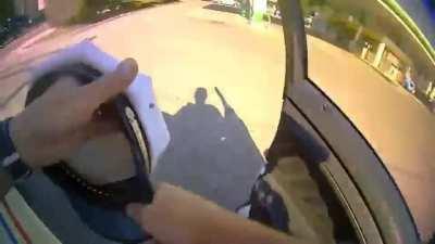 Woman gets upset when she's ticketed for texting and driving