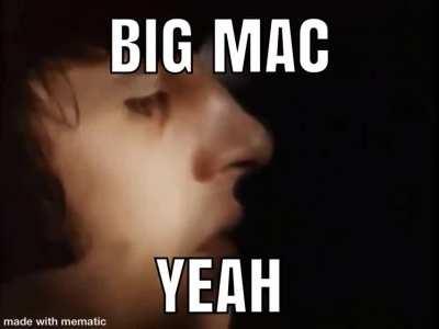 Can someone give a Big Mac to Ringo?