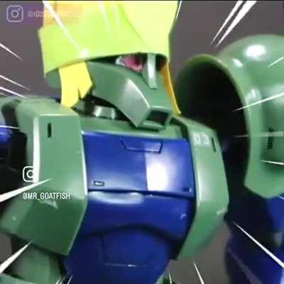 Zaku vs GM