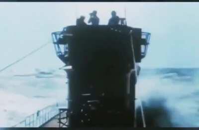 Kriegsmarine U-Boat warfare combat footage.