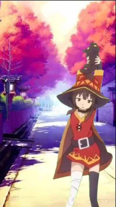 Megumin be vibing tho