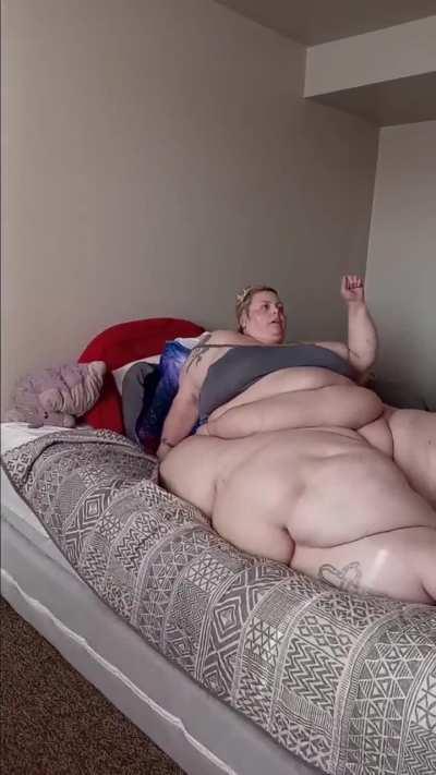 Fat lazy and sexy blob