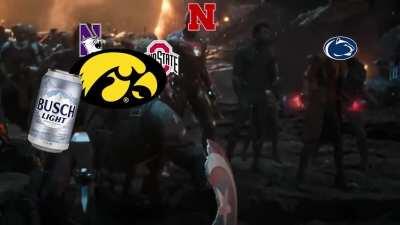 How it feels as a B1G fan.