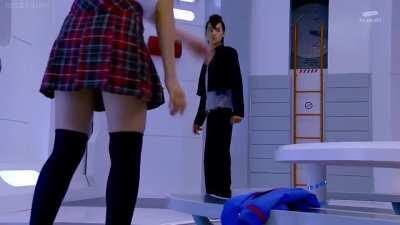 Really weird scene from Fourze...