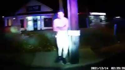 Man walking around in public wearing a diaper gets arrested