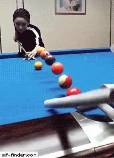 This pool shot