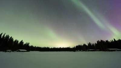 I created a timelapse of a severe geomagnetic storm in Fairbanks, Alaska