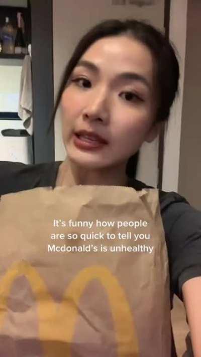 McDonald's is unhealthy