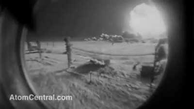 Testing of nuclear bomb