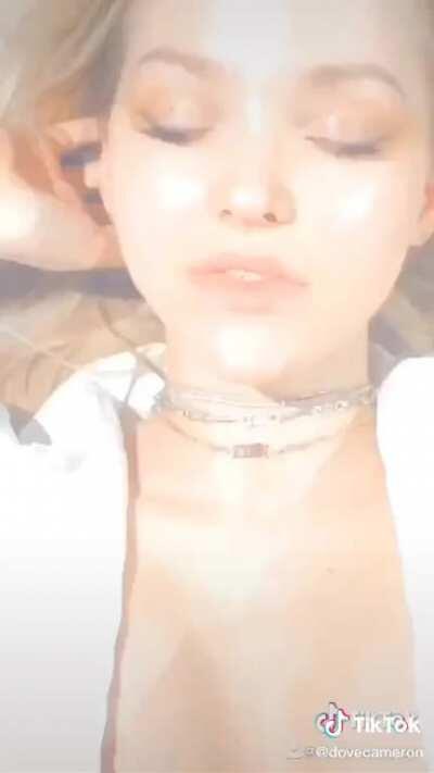 Dove Cameron TikTok w/clean up attempt