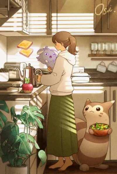 Making Breakfast [Pokemon]