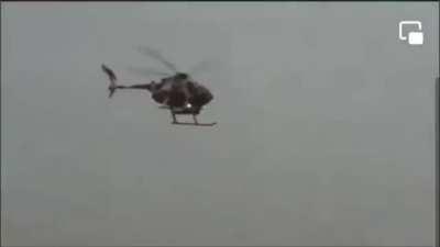 Taliban crashing an AAF MD 500