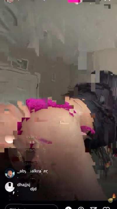 Passion may recent ig live