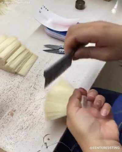 How brushes are made