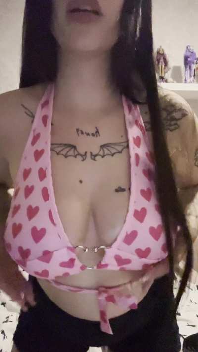 I'll suck you off and split  cum on my tits, then you'll lick it off