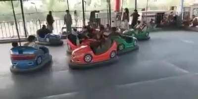 Taliban members enjoy amusement park in Kabul