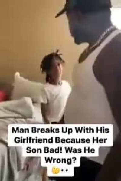 Woman tries to embarrass her BF because she can't control her child