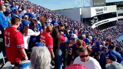 Minor altercation at Buffalo Bills vs Titans