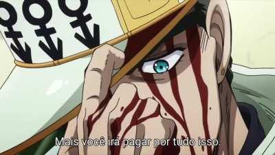 Jotaro encontrando o cara que deu strike no games edu, aqui o link do canal que fez a montagem: 