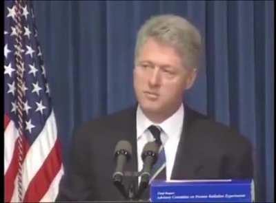 ICYMI: Bill Clinton Apologizes to Americans Who Were Subjects of Over 4,000 Government-Sponsored Medical Experiments