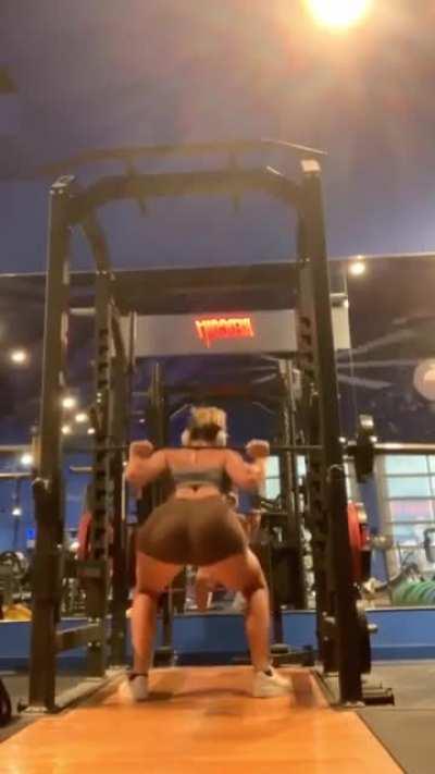 M'Alyssa crossing to the dark side at RedCuck1 Gym