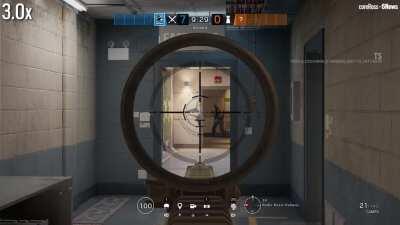 Sight &amp;amp; Scope Magnification in R6