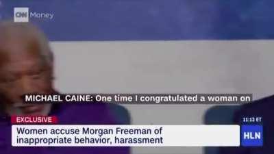 To accuse Morgan freeman of harassment.