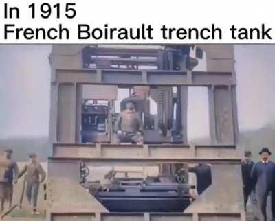 Colorized Boirault Trench Tank Vid