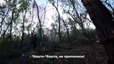 Ukrainian POV: Assault and clearing of Russian positions in the Donetsk region from the view of Ukrainian intelligence officers