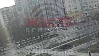 Two Videos of Belgorod Being Shelled Today