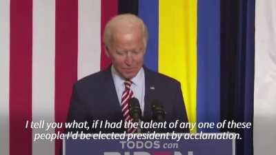 Joe Biden dances to despacito