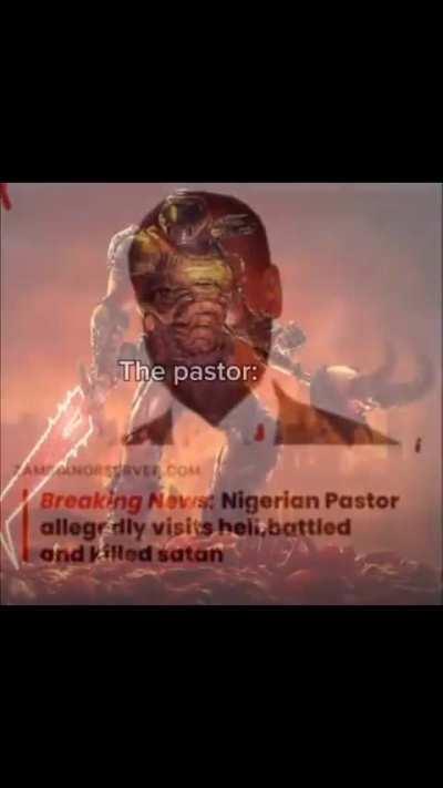 One hell of a pastor